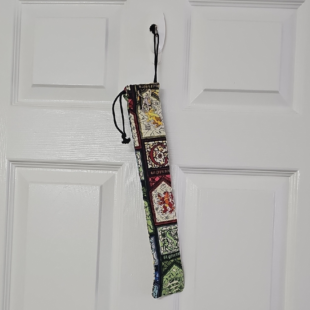 Harry Potter House Crest Wand Pouch